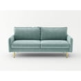 thumbnail image 3 of Enor Furniture Casey 70" Upholstered Modern Velvet Sofa in Green, 3 of 8