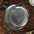 thumbnail image 5 of PASILI Stainless Steel Fine Mesh Strainer Basket With Double Handles Large Juice Rice Flour Sieve Food Filter Drainer Cooking Utensil, 5 of 9