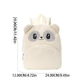 thumbnail image 4 of ibiyuan School Bag for Primary School for Ages 3rd 4th 5th 6th Corduroy Cartoon Animal Lightweight Pack Wide Shoulder Straps to Release Pressure, 4 of 6
