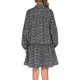 thumbnail image 3 of VISgogo Vestido de primavera para mujer, vestido de manga larga con estampado floral/leopardo con cuello en V, trajes sueltos hasta la rodilla para mujer VISgogo moda, 3 of 9