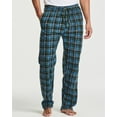 thumbnail image 2 of Real Essentials 3 Pack: Mens Fleece Plaid Pajama Pants - Lounge Pajama Bottoms(Available in Big & Tall), 2 of 6