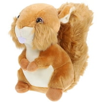 1pc Cartoon Squirrel Toy Soft Plush Doll Stuffed Decoration for Home Shop Sofa Arrangement Creative Gift