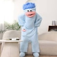 thumbnail image 6 of Snuggle Onesie Pajamas Included Shoes, Cuddle Good Onesie Plush Hooded Home Loungewear, 6 of 6