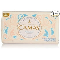 Camay Natural with Fresh Scent Bar Soap, 125g, Pack of 3 Bars