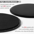 thumbnail image 2 of Core Sliders, Dual Sided Exercise Gliding Discs, Abdominal Fitness Equipment 2 Pack for Ab & Stretch Strength Core Workouts Sport, 2 of 9