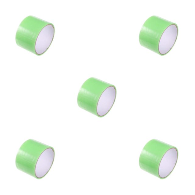 Moyic Resplandor en la cinta de bola adhesiva oscura DIY Alivio del estrés Luminoso Adhesivo Favores de fiesta Manualidades para la escuela Type2 NO2