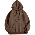 thumbnail image 1 of Men's Fall Winter Plus Size Hoodless Pullover Fashion Top Hop Oversized Crew Neck Sweatshirt Garment, 1 of 4