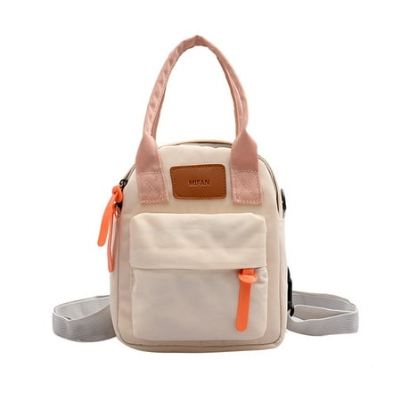 2019 New Canvas Backpack College Shoulder Bag Multi-Purpose Handbag Student