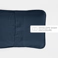 thumbnail image 6 of Noble Linens Navy Herring Pattern Quilted Coverlet, Twin / Twin XL, 6 of 12