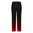 thumbnail image 3 of Generic Mens Baggy Sweatpants Gradient Cinch Bottom Athletic Joggers High Waisted Workout Sweat Pants with Pockets, 3 of 4