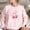 Z01, variant on Women's Graphic Bow Sweatshirt Cute Long Sleeve Round Neck Pullover Under 10