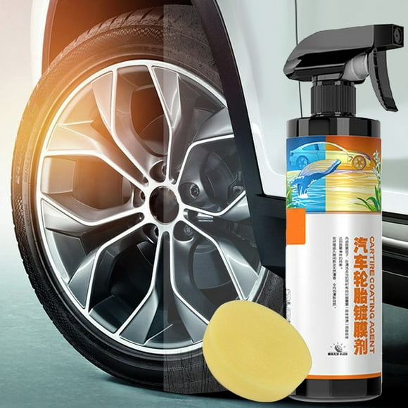 Dvkptbk Coating Agent Car Tyre Brightener Decontamination Supplies Automotive Products Coating Agent Antiaging Long-Lasting Blackening Wax Coating Agent 500ml Automobiles & Motorcycles