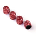 thumbnail image 1 of 4Pcs Handmade Crystal Rhinestone Tire Valve Stem Caps, Wheel Tire Valve,Attractive Dustproof Bling Car Accessories,Universal for most Cars, 1 of 4