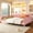 Pink, variant on Harper & Bright Designs Twin Size Upholstered Daybed with Button Tufted Backrest, Linen Sofa Bed with 4 Support Legs, Pink