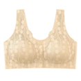 thumbnail image 1 of Front Button Bras For Women Wireless Underwire Bra Closure Shaping Bras,100% New, 1 of 5