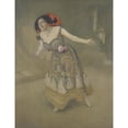 thumbnail image 2 of Sigmund Walter Hampel 19x24 Gold Ornate Framed and Double Matted Museum Art Print Titled - Spanish Dancer (Portrait of the Mlle E.) (1904), 2 of 4