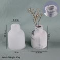 thumbnail image 4 of Herramienta de Epoxi Soledad para Fundición de Resina Decoración del Hogar Portavelas Florero de Silicona 10x5.4x4cm, 4 of 10