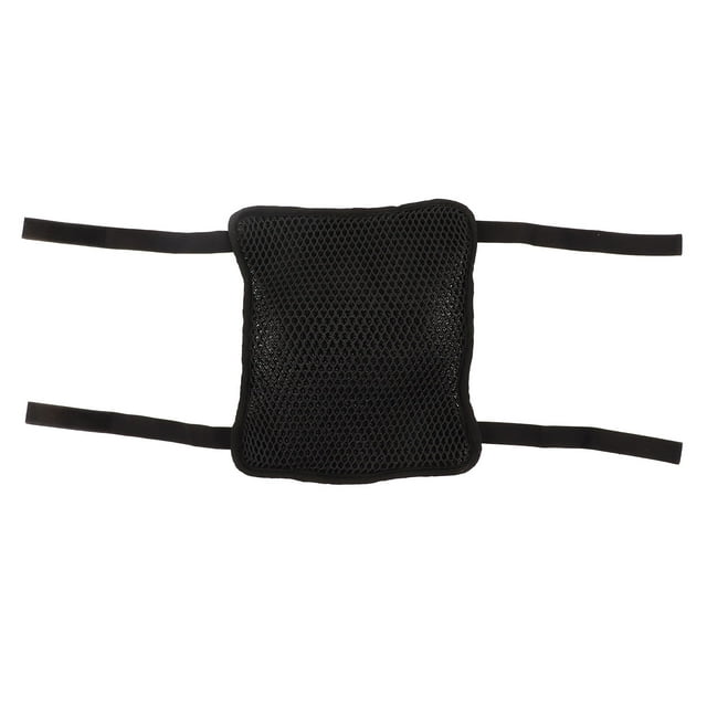 Funda para cojín de asiento de motocicleta, malla de asiento, transpirable, antideslizante, absorción de impacto, alivio de presión, una sola capa Jadeshay A
