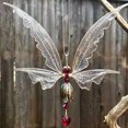 thumbnail image 5 of Atrapasueños con cristales de hadas y mariposas de ángel, adorno colgante, fabricante de arcoíris, atrapasueños de cristal, 5 of 5