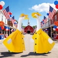 thumbnail image 5 of Nkmbld 4th of July Porch Goose Outfit, Lawn Goose Statue Patriotic Costume Clothing, Independence Day Porch Garden Geese Clothes for Patio Yard Decor, 5 of 8