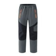 thumbnail image 6 of Xdegoge Warm Winter Snow Pants for Kids Fleece Lined Ski Trousers with Elastic Waist Outdoor Cold Weather Bottoms, 6 of 9