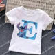 thumbnail image 3 of Camiseta de algodón con letras ABCD de Stitch para niños, camisetas combinadas, camisetas de dibujos animados Kawaii, ropa informal para niños y niñas, camisetas Harajuku para niños y niñas, 3 of 5