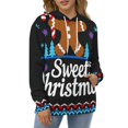thumbnail image 4 of Christmas Style Printing 3d Sweatshirts Hoodie Fashion Casual Personality Men's Women Street Hoodie Pullovers Long Sleeve Comfortable Top, 4 of 6
