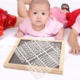 thumbnail image 3 of SEWCHICS 1Set Sturdy Wooden Frame Felt Letter Board with Letters and Easel Stand for Desktop Use, 3 of 6
