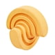 thumbnail image 2 of Juguetes para masticar para perros jinwen Dispensador de golosinas interactivo Naranja, 2 of 8