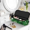 thumbnail image 6 of Hair Tools Travel Bag Heat-Resistant Curling Iron Organizer Bag with Detachable Heatproof Mat Travel Storage Case Green Halloween-themed Pattern, 6 of 8