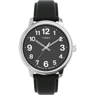 Timex Unisex Weekender 38mm Black Nylon Slip-Thru Watch - Walmart.com