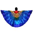 thumbnail image 1 of FLhrweasw Luces LED Danza Del Vientre Isis Wing Ropa Rendimiento Con Palos (Multi Adulto), 1 of 9