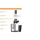 thumbnail image 4 of Extractor de jugos automaticos , Frutas y verduras Malubero  Malu387, 4 of 4