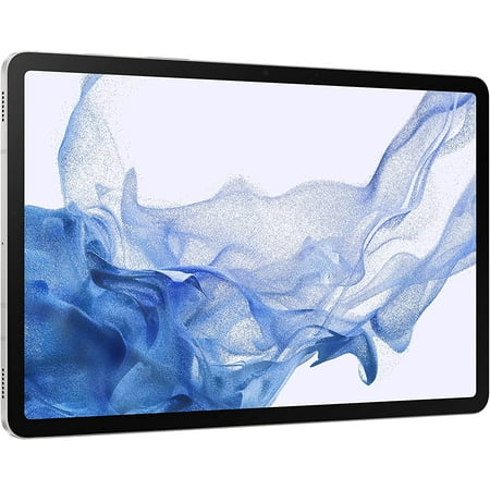 Restored SAMSUNG Galaxy Tab S8+ Android Tablet, 12.4'' Large AMOLED Screen, 128GB Storage, Wi-Fi 6E, Ultra Wide Camera, S Pen Included, Long Lasting Battery, Silver ( (Refurbished)