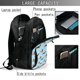 thumbnail image 4 of Easygdp German Shepherd Dog Mochila para Laptop de Viaje con Puerto USB, Mochila para Laptop con Puerto de Carga USB para Mujeres y Hombres, 4 of 7