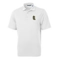 thumbnail image 2 of Men's Cutter & Buck White Salt Lake Bees Big & Tall Virtue Eco Pique Recycled Polo, 2 of 3