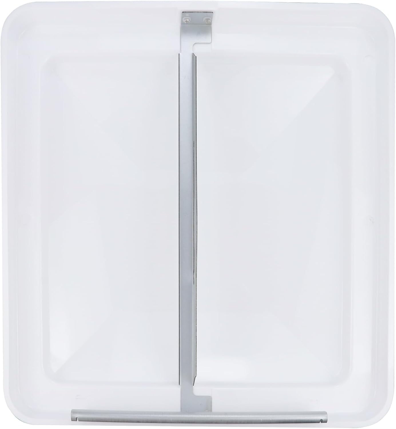 Binaxon 14" x 14" RV Trailer Campe Motorhome RV Roof Vent Cover -Vent Lid White 1-Pack