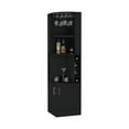 thumbnail image 5 of Miekor Furniture Delhi Corner Bar Cabinet, Eight Built-in Wine Rack, Glass Rack, Double Door Cabinet 58206, 5 of 8