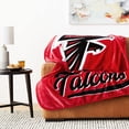 thumbnail image 5 of Officially Licensed NFL Prestige Plush Raschel Throw Blanket, 60 x 80 Denver Broncos 50 x 60 Signature, 5 of 5