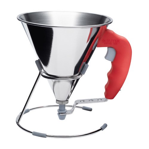 De Buyer Mini Piston Stainless Steel Funnel