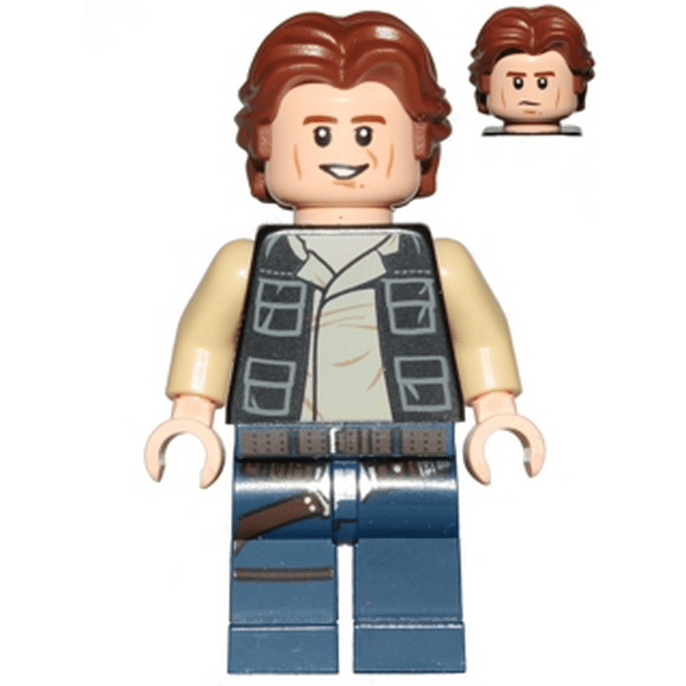 LEGO Star Wars Han Solo (75159,75205) Minifigure - Walmart.com - Walmart.com