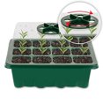 thumbnail image 3 of Caja De Vivero De 12 Agujeros, Caja De Germinación De Plantas Transpirable Ajustable, Bandejas De Vivero De Semillas Minnieouse TO004353-00, 3 of 6