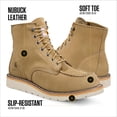 thumbnail image 3 of Boot Carhartt, piel nobuc de coyote, 6 moc, puntera, cuña, para hombre, 3 of 6
