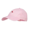 thumbnail image 2 of Mini Watermelon Embroidered Washed Cap - Pink OSFM, 2 of 5