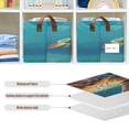 thumbnail image 6 of Ryvnso Turtle under Sea Storage Bins Large Basket Foldable Cube Toys Organizer with Handles 2 PCs, 6 of 8