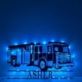 thumbnail image 3 of Handmadetneonsign Fire Truck Driver Metal Wall Art Light, Firefighter Metal Sign Wall Decor, Firefighter Metal Decor, 3 of 3