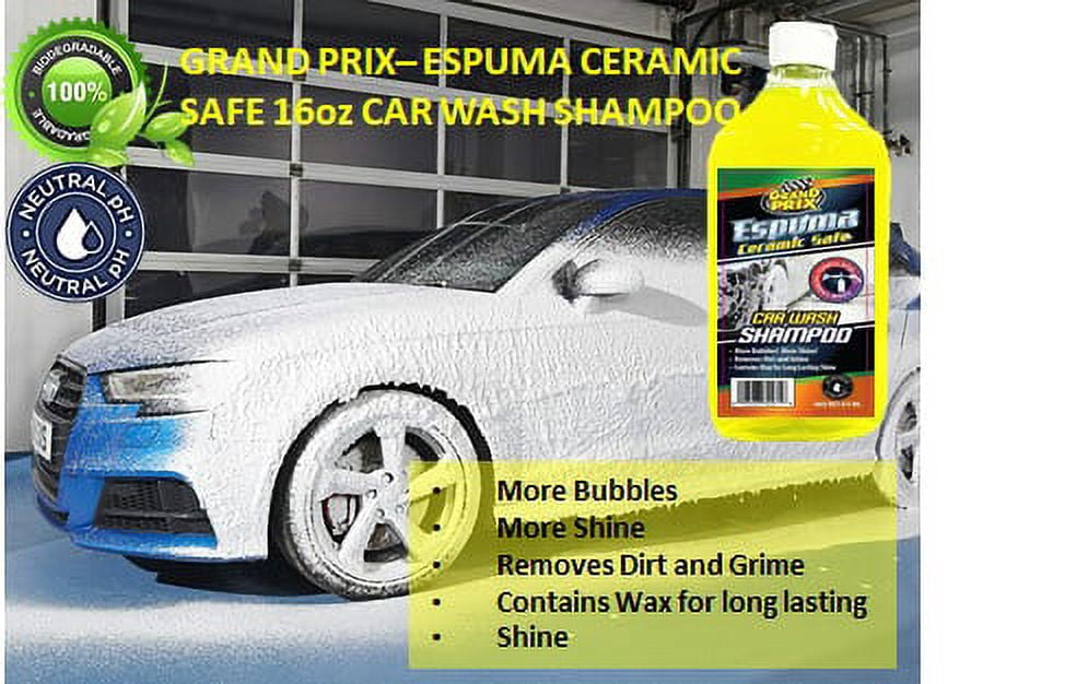 Grand Prix Espuma Ceramic Safe Car Wash Shampoo 16 oz