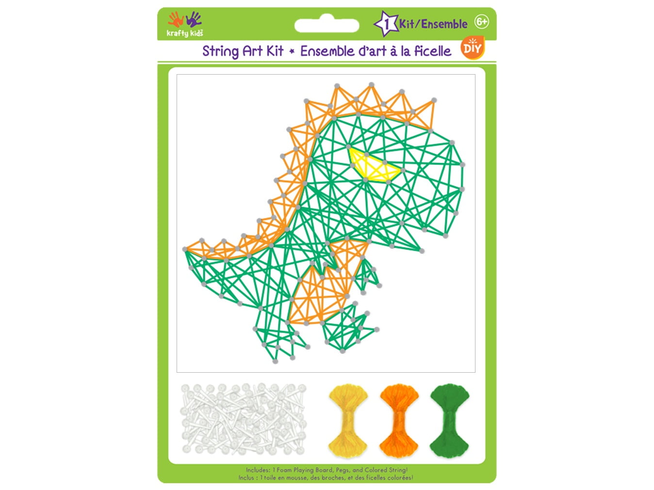 Krafty Kids String Art KitDinosaur