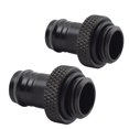 thumbnail image 1 of Marrteum G1/4"" A 3/8"" Accesorios De Púas Tubo Suave Conector Extensor De Púas Para Sistema De Refrigeración Por Agua De Computadora Negro Paquete De 2, 1 of 3