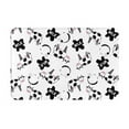 Bathroom Rugs Mat, Cute Cow And Milk Stains Entryway Indoor Door Mat Kitchen Bedroom Rugs Mat